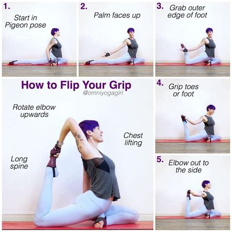 The ankle stretch pose in yin yoga is an intense ankle opener that also requires a single point of focus and balance. Flip Your Grip! (With images) | Basic yoga poses, Yoga poses advanced, Basic yoga