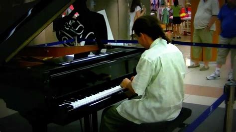 What A Feeling Awesome Piano In Public Youtube