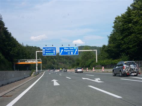 Das langgezogene bundesland kärnten hat einige grenzübergänge in den süden anzubieten. Datei:A2 Klagenfurt-West 3.JPG - Wikipedia