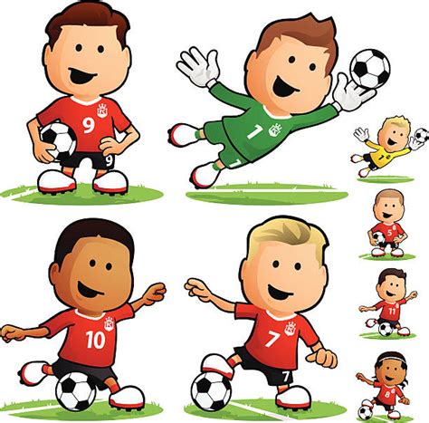 Best Kids Soccer Team Illustrations Royalty Free Vector Graphics