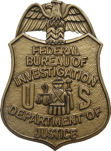 Fbi Badge Png Transparent Image Download Size 774x1049px