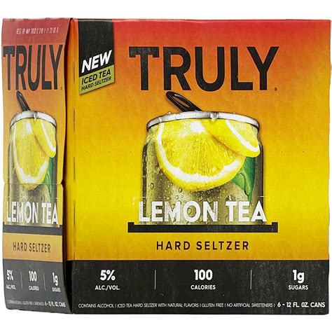 Truly Hard Seltzer Lemon Iced Tea Gotoliquorstore
