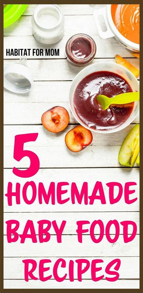 Fast food is quick and easy, but usually processed. 5 stage one homemade baby food recipes for 4 - 6 month ...