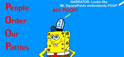 Spongebob People Order Our Patties Poop By Mjegameandcomicfan89 On