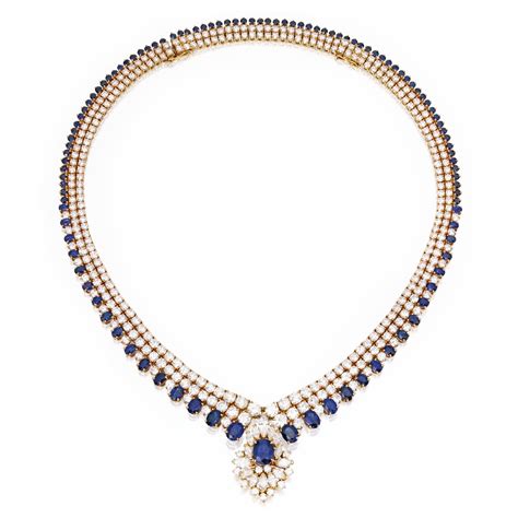Marie Poutines Jewels And Royals Magnificent Sapphire Necklaces