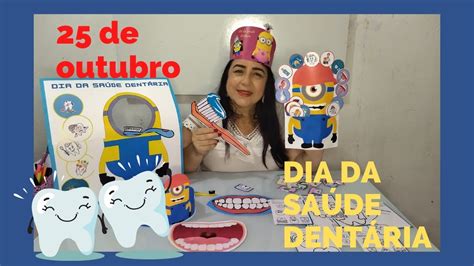 Dia Nacional Da SaÚde DentÁria Cuidando Dos Dentinhos Educação