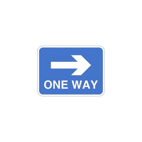 One Way Sign Parrs Workplace Equipment Specialists