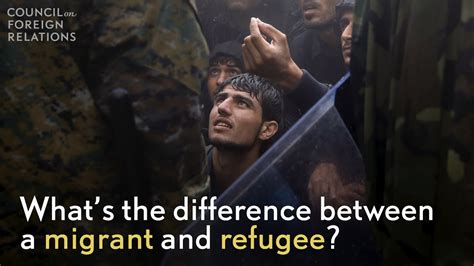 Someone who is unable or unwilling to return to their country of. What's the Difference Between a Migrant and a Refugee ...