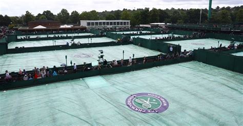 Wimbledon 2022 Weather Forecast Rain Delays Roof Tennis Majors
