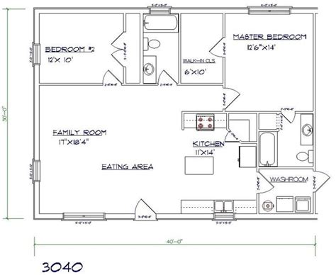 Beautiful 2 Bedroom House Plans 30x40 New Home Plans Design