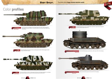 Paper Panzer Prototypes And What If Tanks Book Ak Interactive