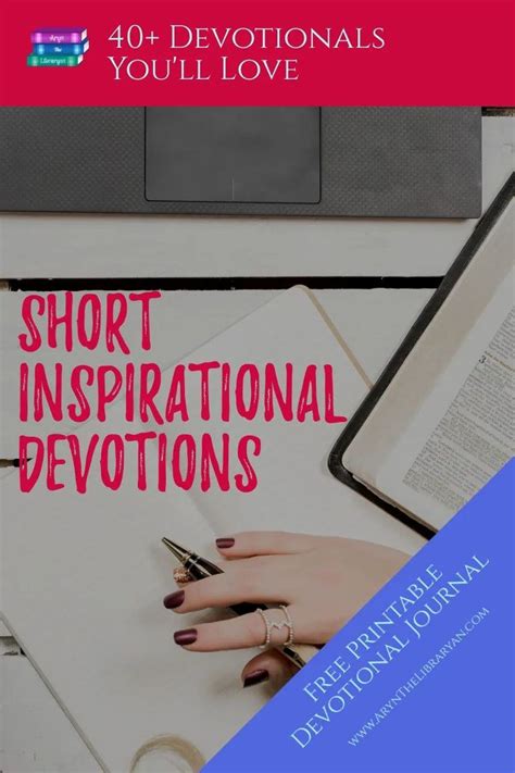 40 Short Inspirational Devotions Youll Love Devotional Reading