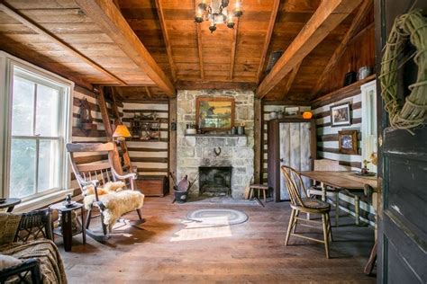 C 1900 Cottage W Log Cabin In Blue Ridge Summit Pennsylvania