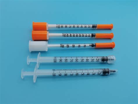 Sizes Of Insulin Syringes