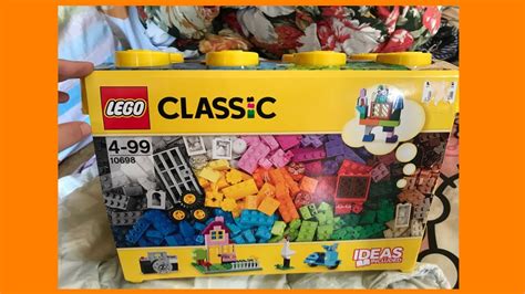 Lego Classic 10698 Large Creative Brick Box Unboxing Youtube