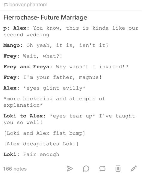 Alex And Magnus Future Marriage Percy Jackson Quotes Percy Jackson