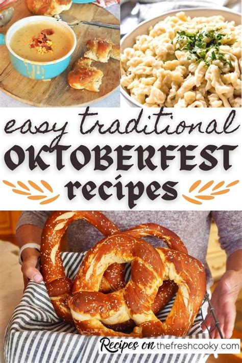 The Best Traditional Oktoberfest Food Ideas And Recipes • The Fresh Cooky