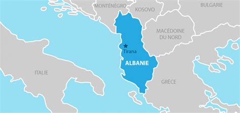 Albanie Politique Relations avec l UE Géographie Economie