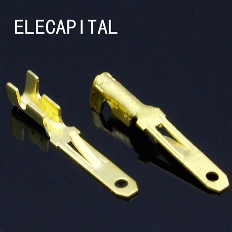Pcs Crimp Terminal Female Male Spade Connector Naked Terminals In Terminals From Home