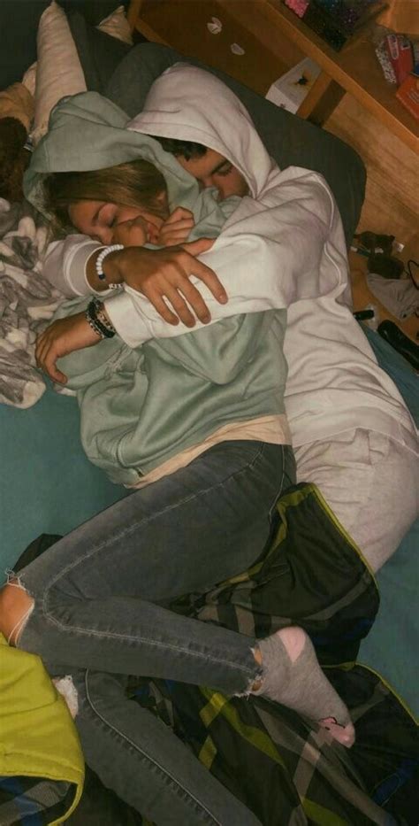 Sleeping Peacefully In Each Others Arms Cute Couples Goals Cute