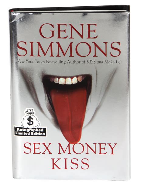 Lot Detail Gene Simmons Signed Limited Edition “sex Money Kiss”