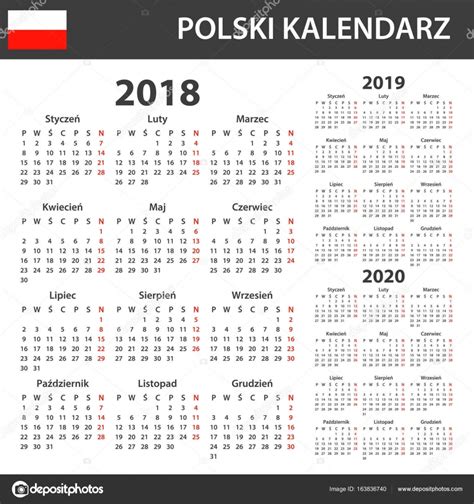 Kalendarz 2022 Po Polsku Kalendarz Feb 2021