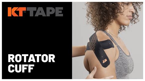 Kt Tape Rotator Cuff Taping Shoulder Pain Relief Support Youtube