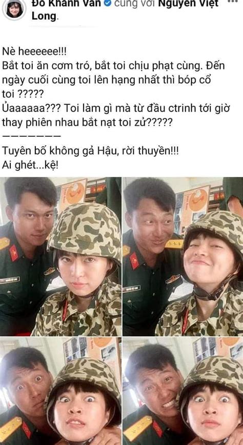 Mũi trưởng long liền có động thái ủng hộ hậu hoàng ngay khi mv mới của crush vừa mới phát hành. Sao nhập ngũ: Khánh Vân tuyên bố không gả Hậu Hoàng cho Mũi trưởng Long nhưng vội xóa đi