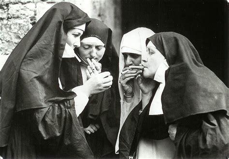7 Germany Smoking Nuns Postcards And Stuff