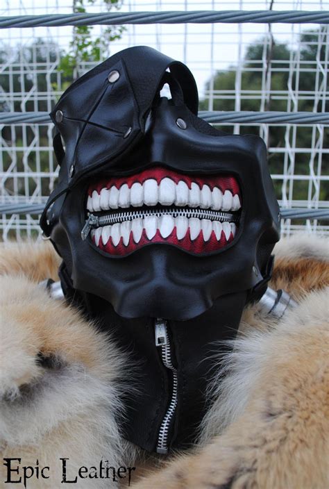Tokyo Ghoul Ken Kanekis Eyepatch Leather Mask By Epic Leather On