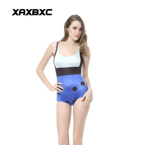 Xaxbxc 1084 Summer Sexy Girl Swimwear Bodysuit Uzumaki Naruto Cartoon