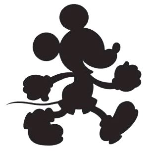 Free Mickey Mouse Silhouette, Download Free Mickey Mouse Silhouette png