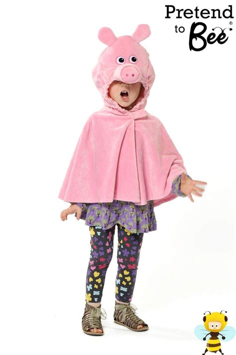 Quick And Easy Dressing Up Oink Oink Oink Velour Cape And Character