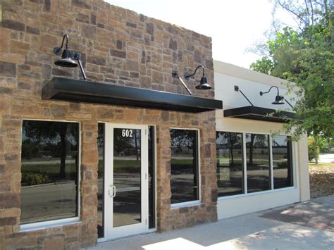 We have a wealth of experience in installing our awnings for commercial spaces including: Flat Metal Canopies Photo Gallery - Baltimore MD, DC, VA