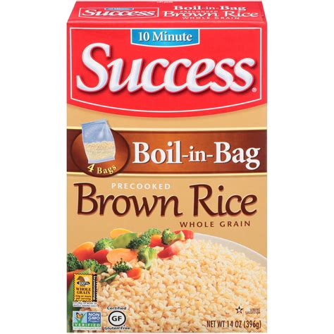Success Rice Boil In Bag Brown Rice Box 14 Oz