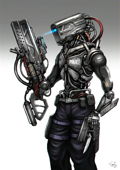 Armcannon Bayonet Blade Cable Commentaryrequest Cyberpunk Gia Gun