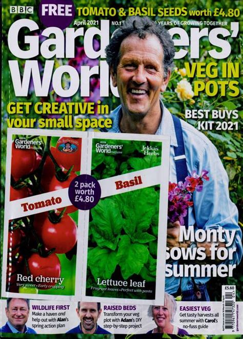 Bbc Gardeners World Magazine Subscription Buy At Newsstand Co Uk