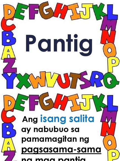 Bilang Ng Pantig 52 Plays Quizizz