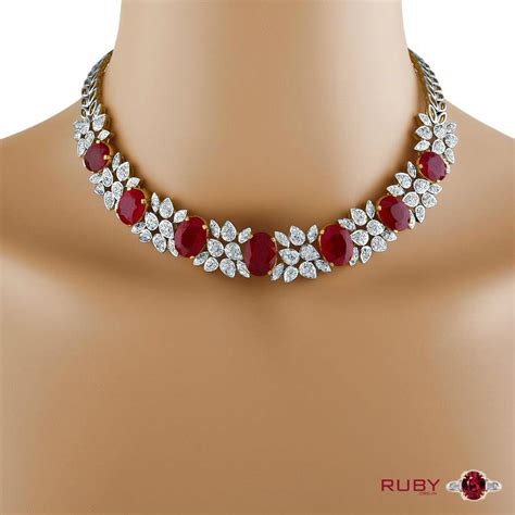 Enhance Your Beauty By Wearing This Tremendous Ruby Necklace Ruby