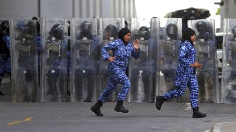 Maldives Arrests Former President Bbc News