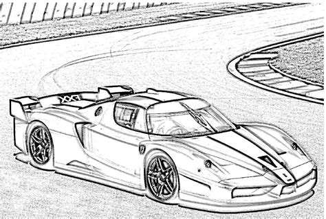 Title Coloring Pages Ferrari Coloring Page In Race Car My Xxx Hot Girl