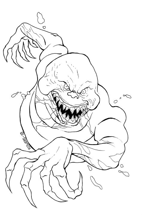 79 Horror Coloring Pages Easy Evelynin Geneva