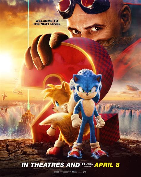 final sonic the hedgehog 2 movie trailer debuts alongside new poster video spotlight segadriven