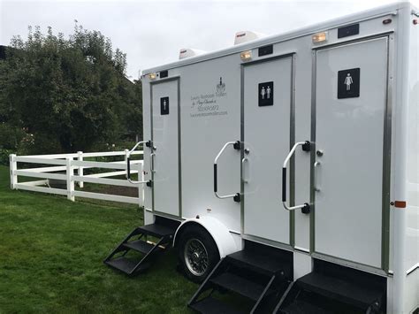 Luxury Restroom Trailers Bathroom Trailer Rentals In Or And Wa