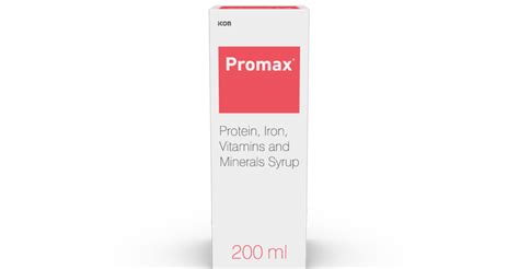 Promax Syrup Suppliers In India Ikon Remedies Pharma