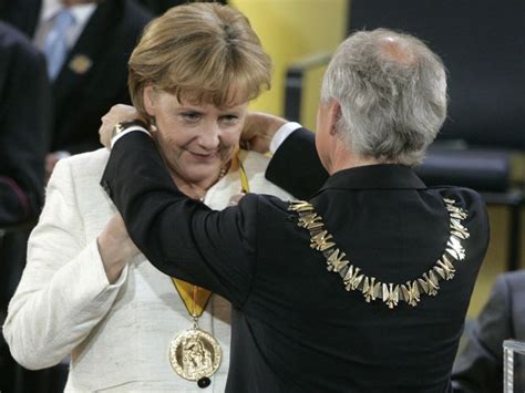 Karlspreis Für Angela Merkel