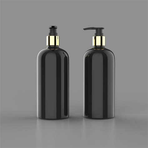 Shampoo Bottle 3d Model Low Poly Obj Mtl Fbx Ma Mb Bip Ksp Unique