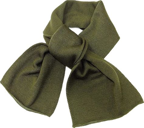 buzz rickson men s scarf wool us military scarf style muffler br02559 olive one size at amazon