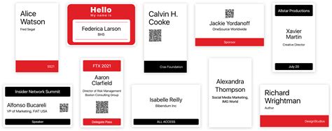Print Badges With Multi Purpose Qr Codes Covid Safe Guest Check In