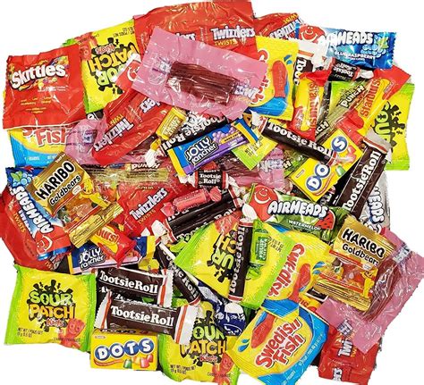 Assorted Candy Party Mix 36oz Fun Size Candy Care Package Halloween With Gummies Lollipops